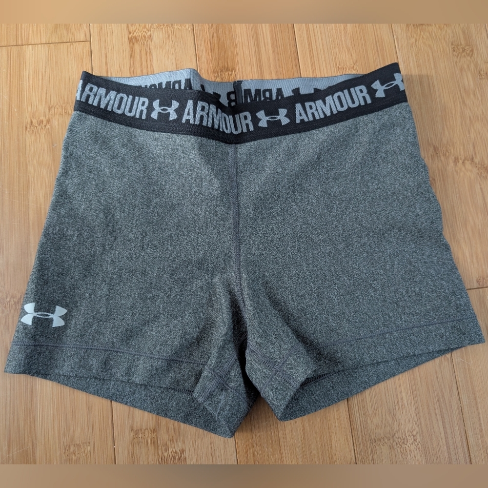 Under Armour Women's Gray Compression Shorts